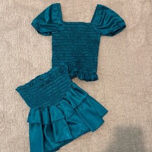 Cheryl creations skirt and top